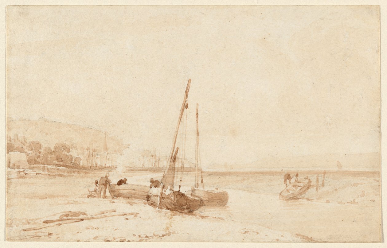 Honfleur de Richard Parkes Bonington