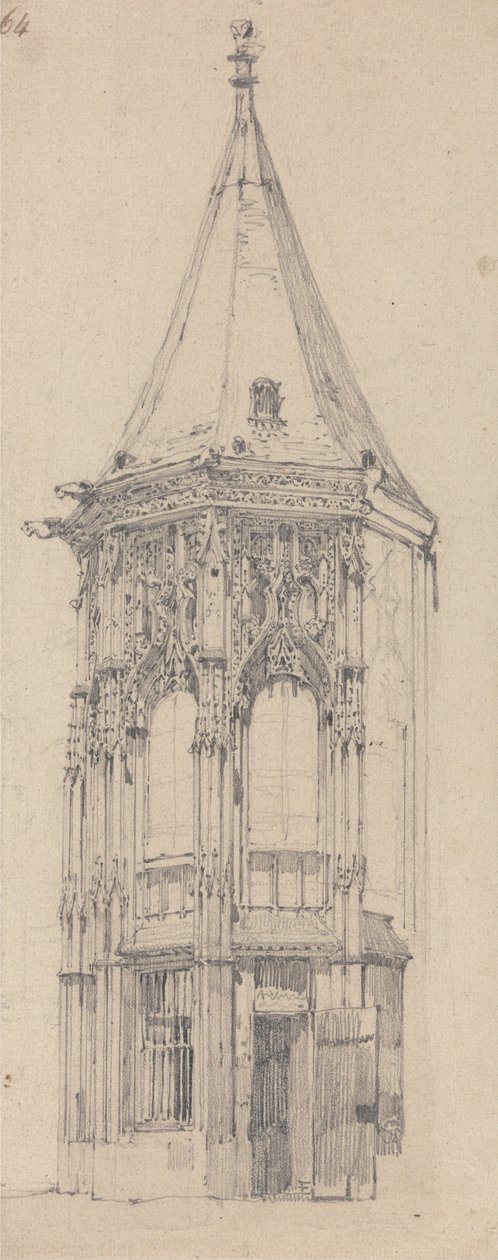 Palacio de Justicia, Rouen de Richard Parkes Bonington