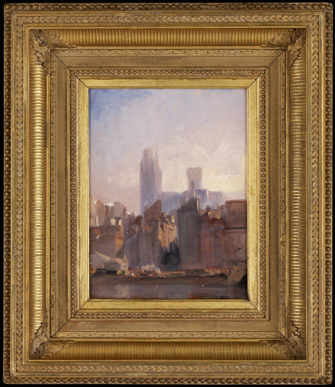 Catedral de Ruan, amanecer de Richard Parkes Bonington