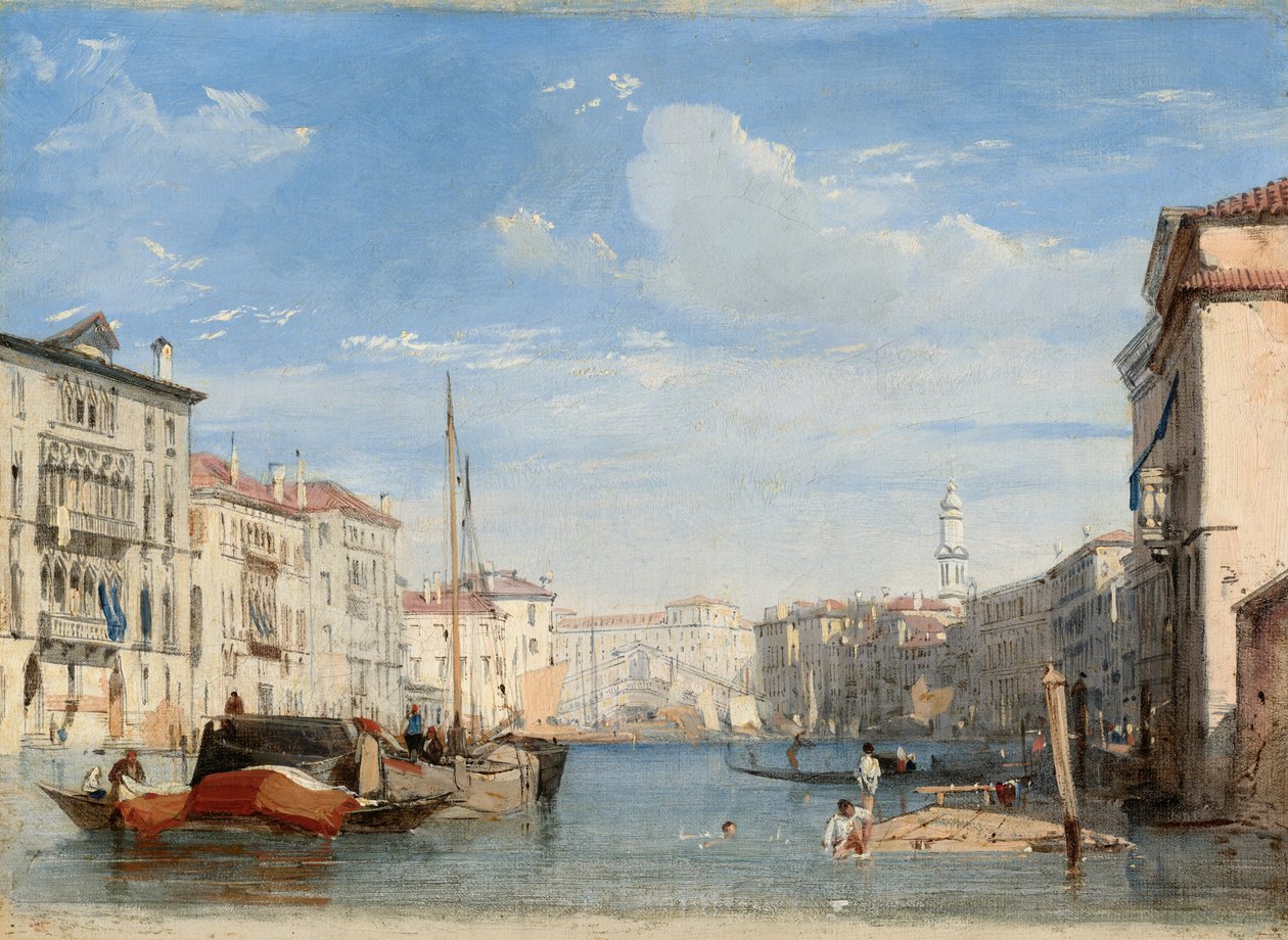El Gran Canal de Richard Parkes Bonington