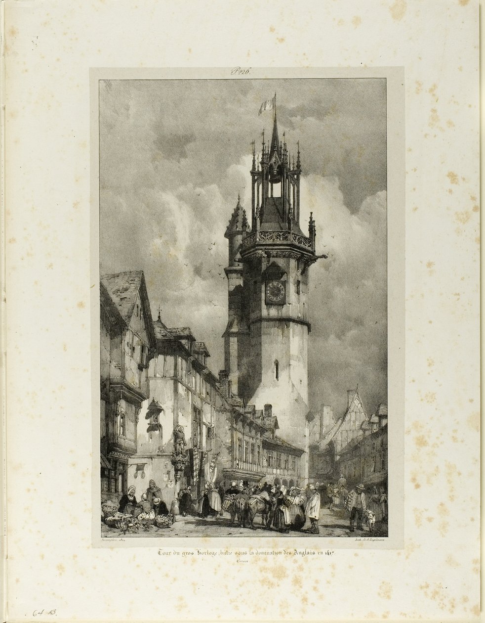 Gran Torre del Reloj de Richard Parkes Bonington