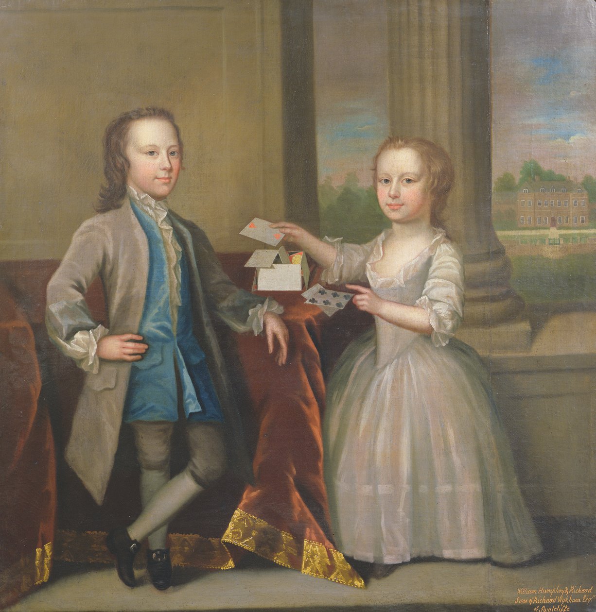 William Humphrey Wykeham (1734-83) y Richard Wykeham (1739-1805) de Richard Phelps