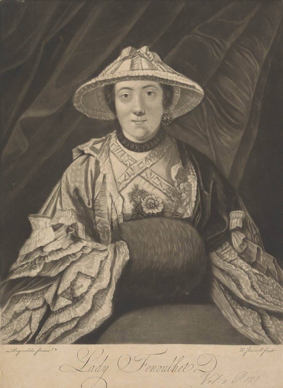 Lady Anne Fenoulhet (de soltera Day) de Richard Purcell