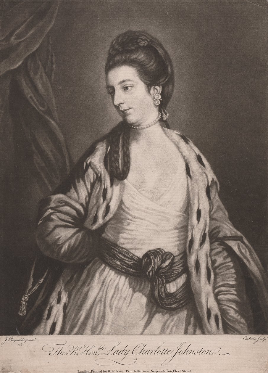 La Muy Honorable Lady Charlotte Johnston de Richard Purcell