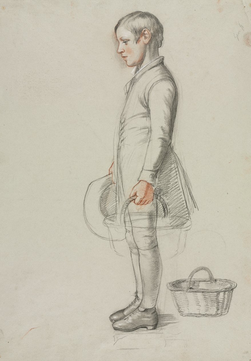Estudio para Country Cousins, c. 1847-1848 de Richard Redgrave
