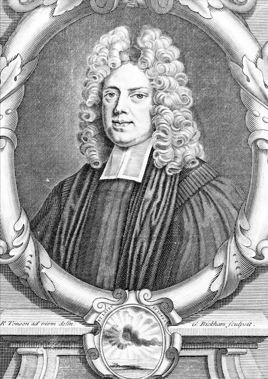 Henry Sacheverell, grabado por George Bickham el Viejo de Richard Tompson