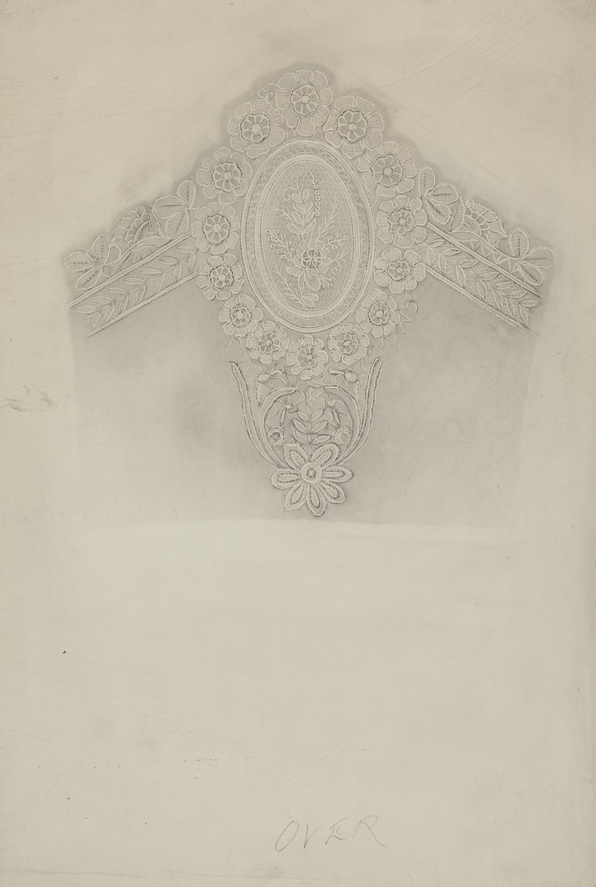 Cuello de encaje de Richard Whitaker