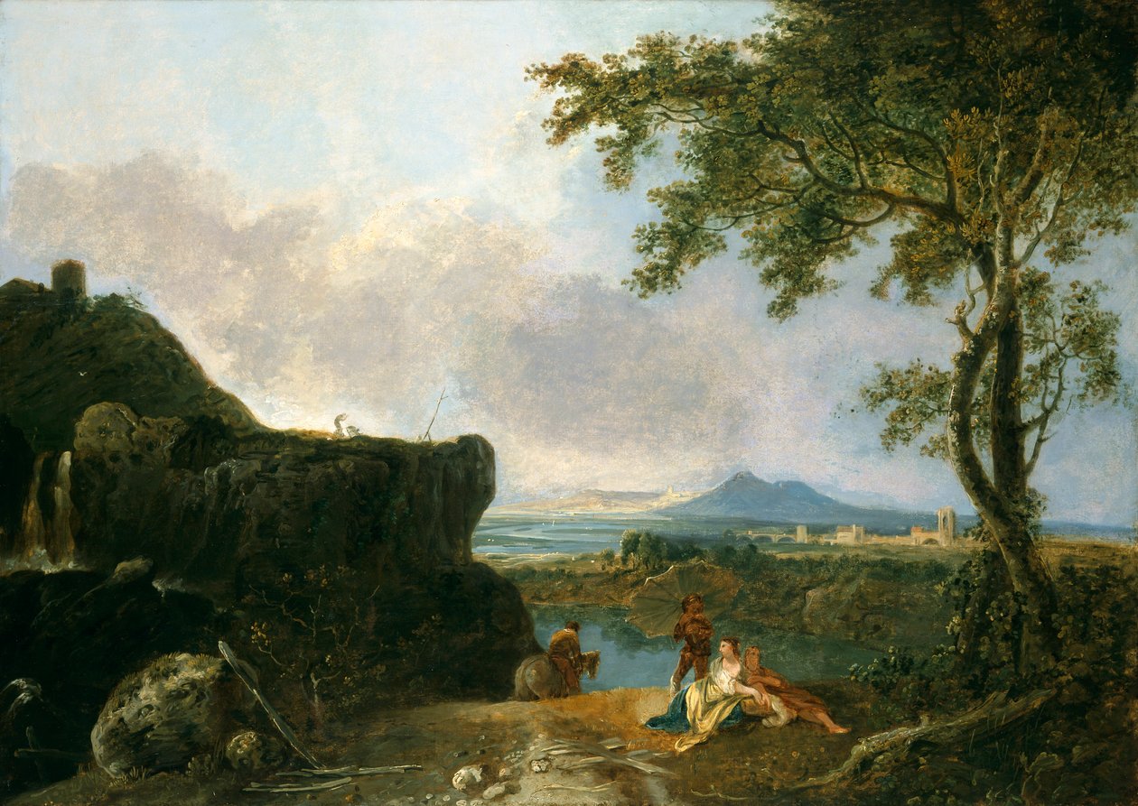 Un Monje Blanco, 1733-1782 de Richard Wilson