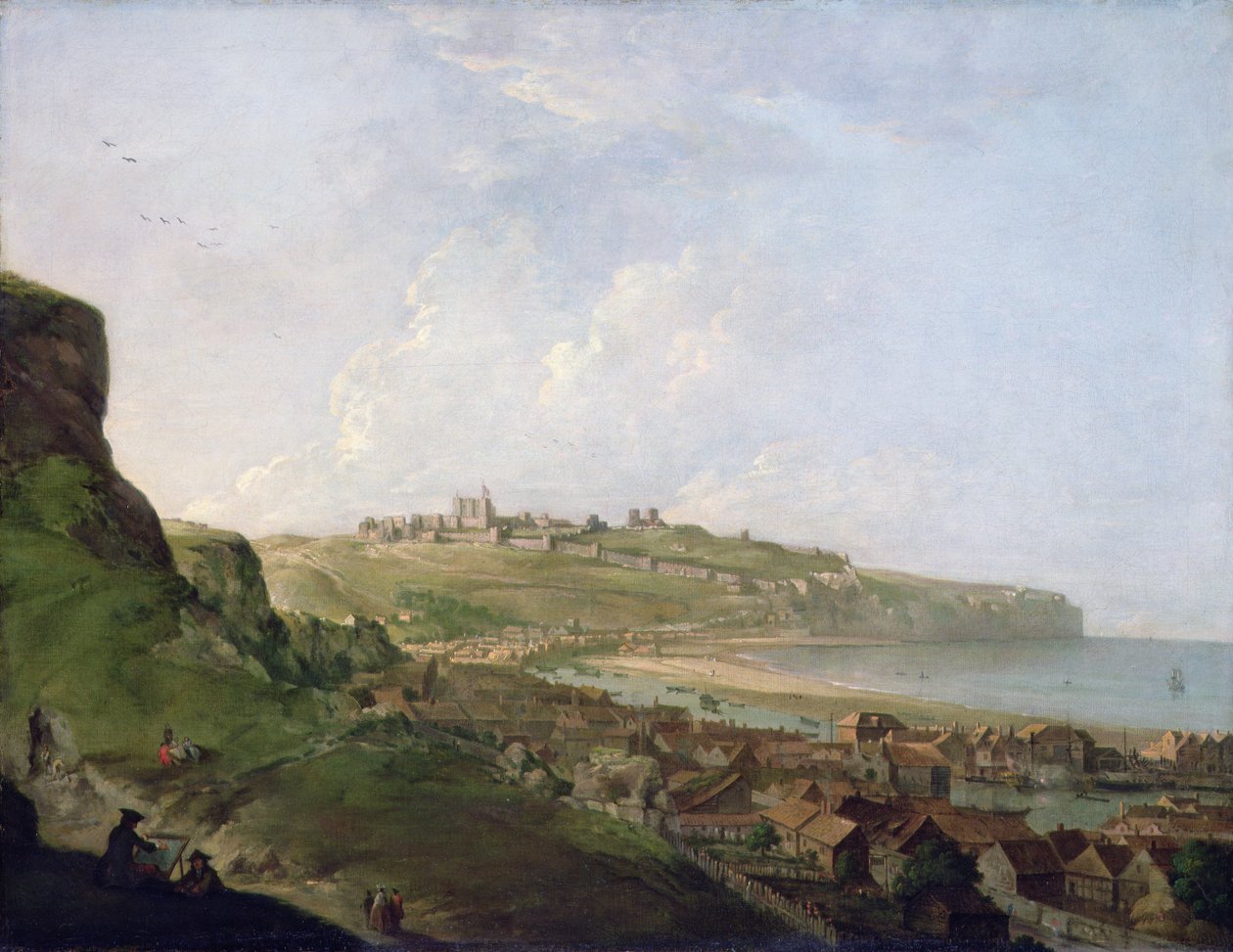 Castillo de Dover (óleo sobre lienzo) de Richard Wilson