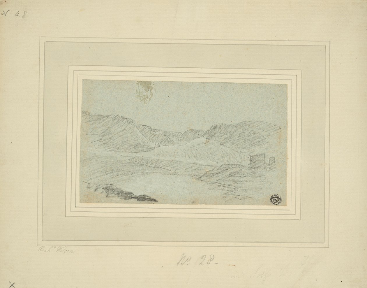 Paisaje accidentado de Richard Wilson