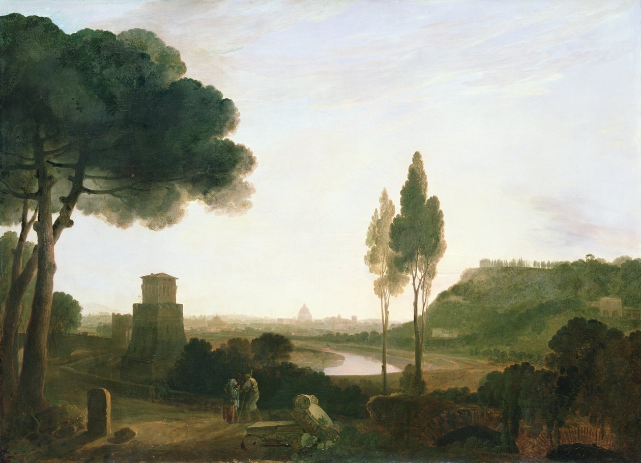 Roma y el Ponte Molle de Richard Wilson