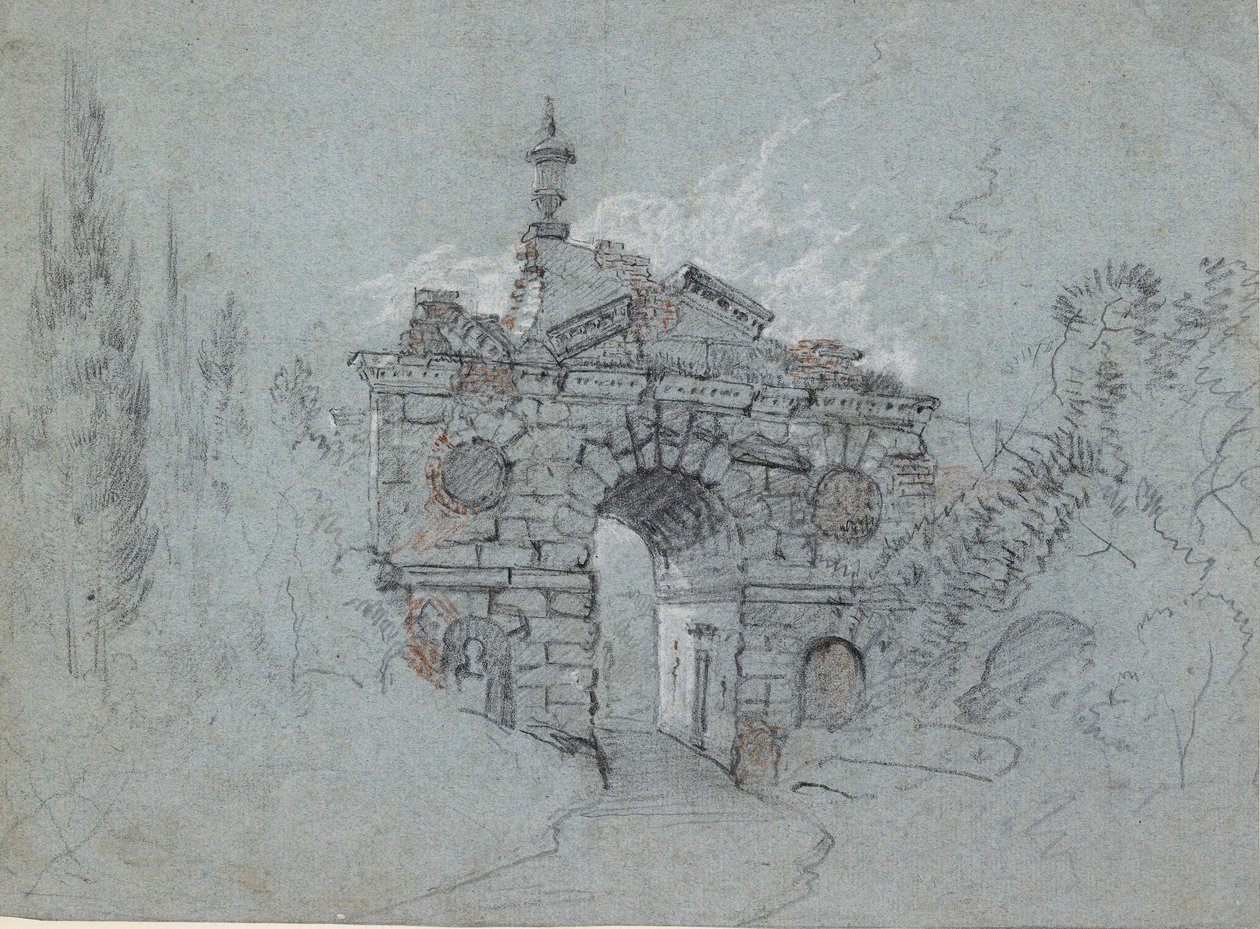 El arco en ruinas en Kew de Richard Wilson