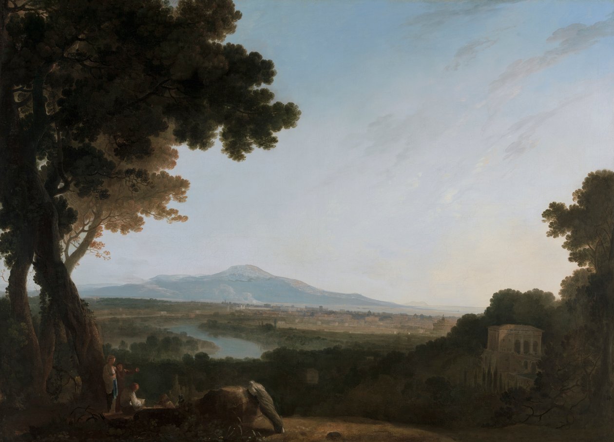 Roma desde Villa Madama de Richard Wilson