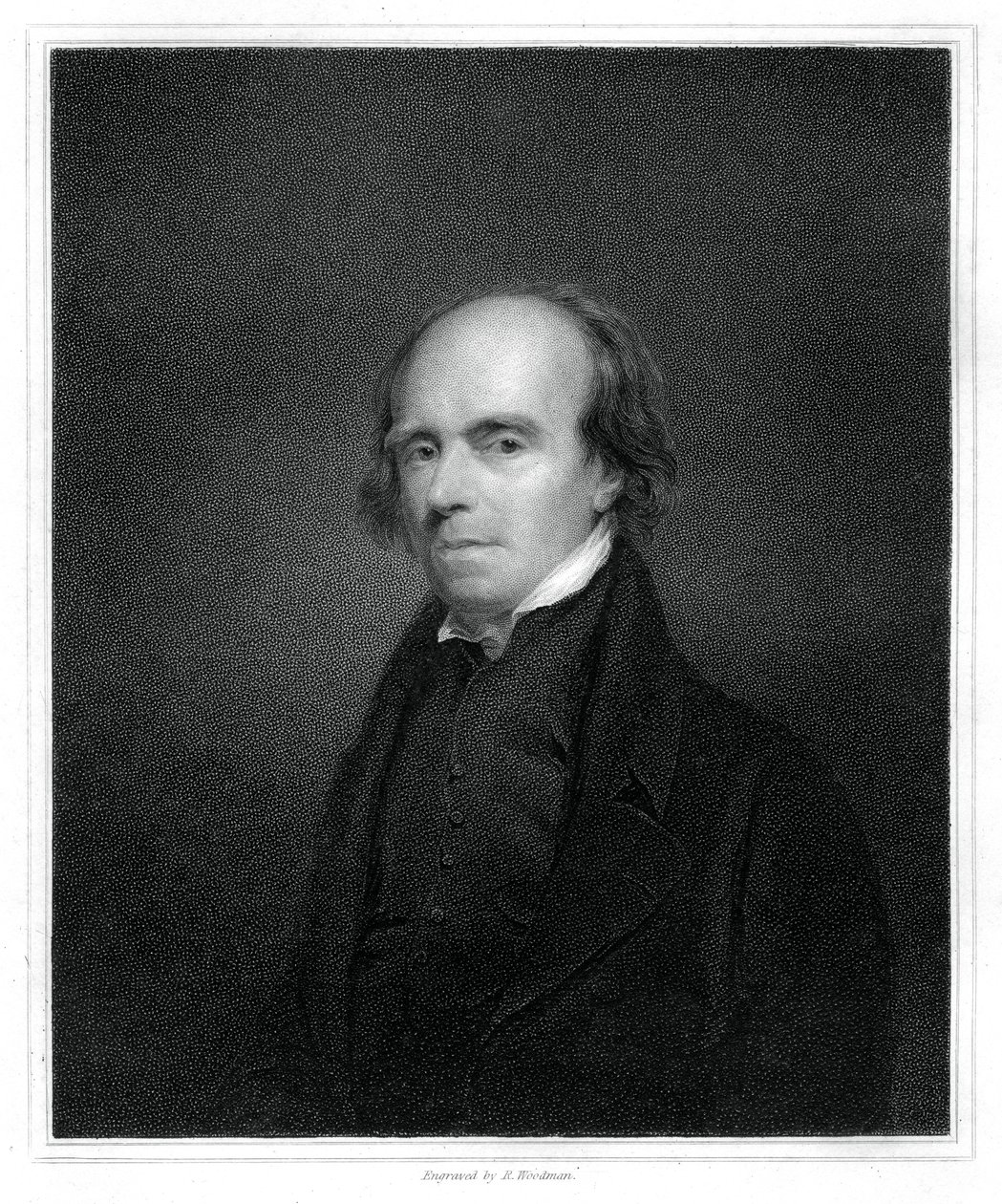 John Flaxman, diseñador, dibujante y escultor británico, 1833 de Richard Woodman