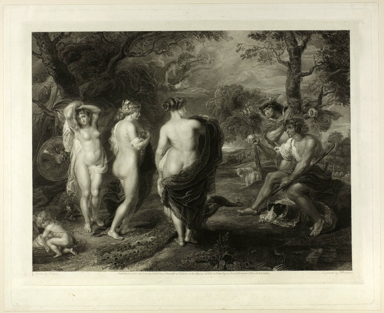 Juicio de París de Richard Woodman