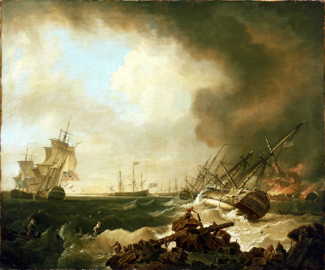 La batalla de la bahía de Quiberon, 21 de noviembre de 1759: el día después de Richard Wright