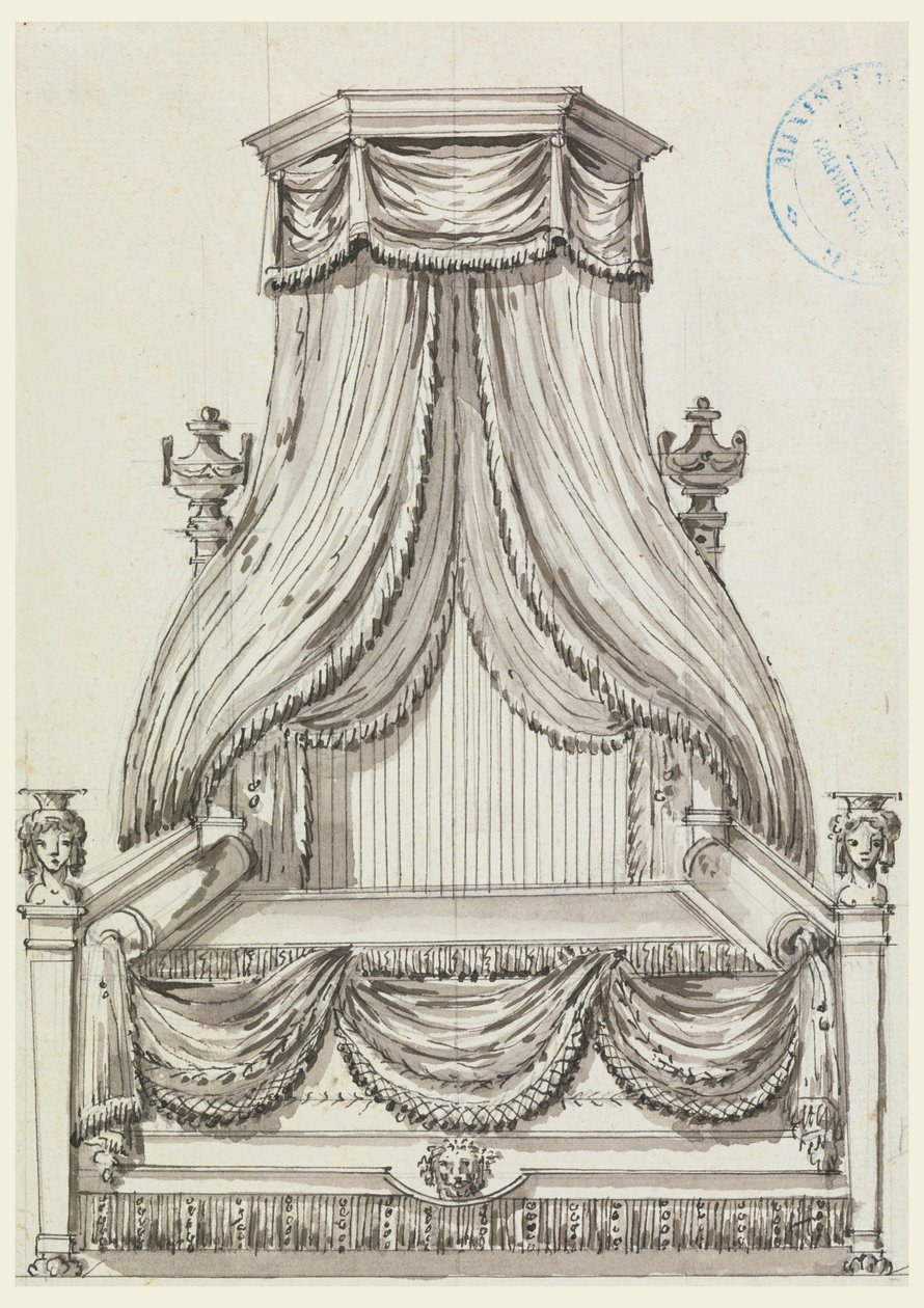 Dibujo Original, Cuaderno VII, placa 3 de Richard de Lalonde