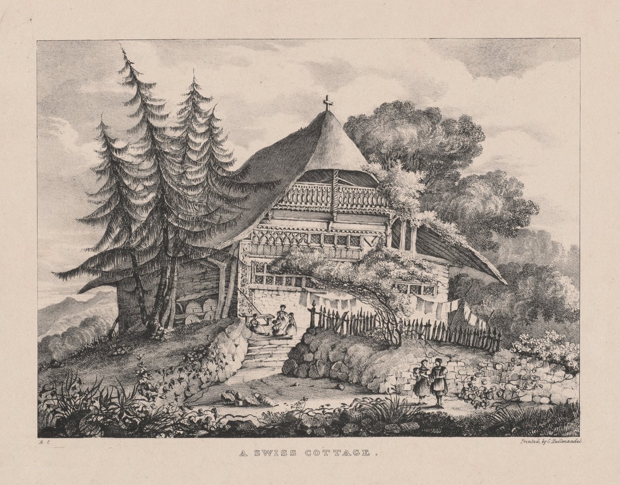 Una cabaña suiza de Richenda Cunningham