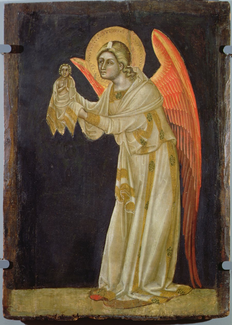 Ángel presentando un alma, c.1348-54 de Ridolfo di Arpo Guariento