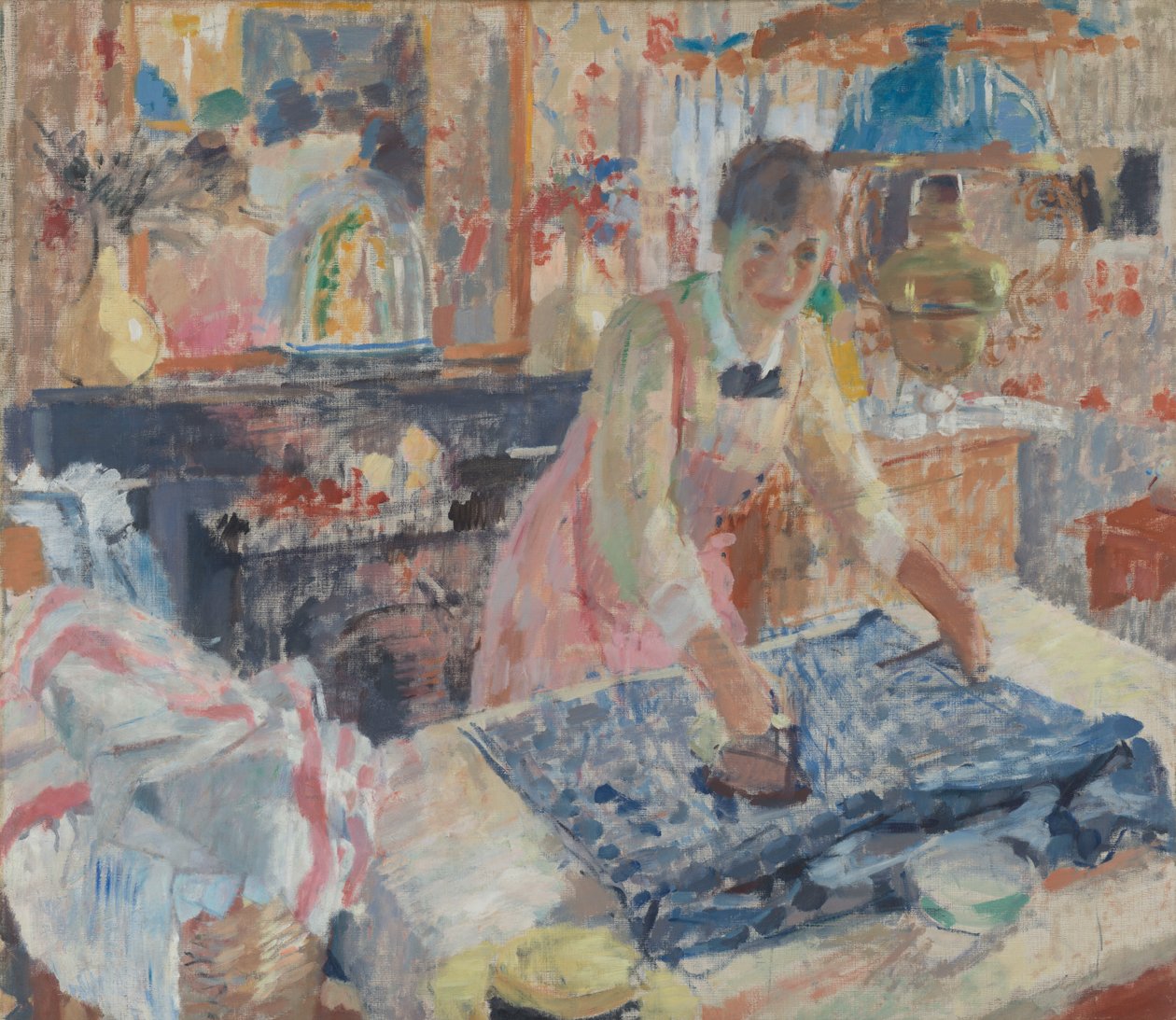 Mujer planchando de Rik Wouters