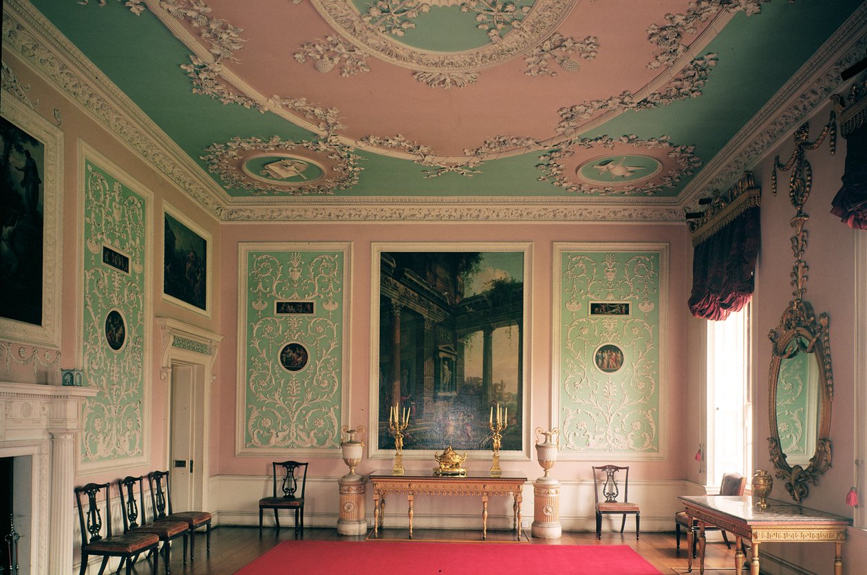 El comedor, c.1766 de Robert Adam
