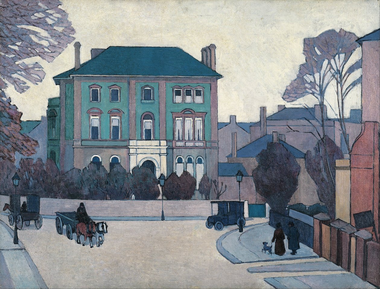 La casa verde, St Johns Wood de Robert Polhill Bevan