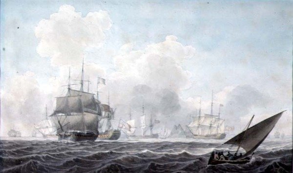 Barcos de Guerra Ingleses de Robert Cleveley