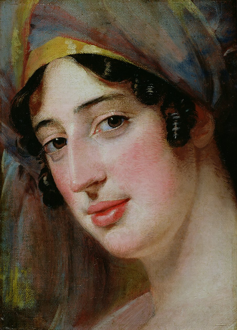 Retrato de la Esposa del Artista de Robert Fagan