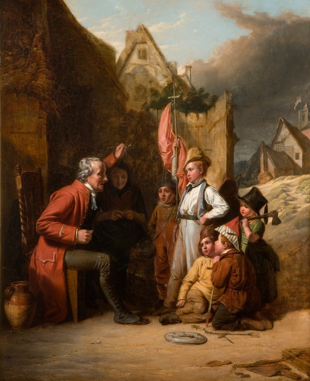 Vieja pierna de madera, 1830 de Robert Farrier