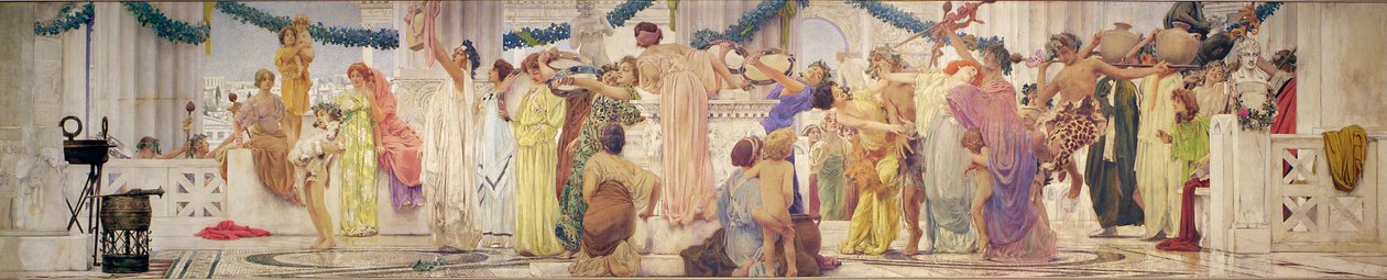 El festival de la vendimia de Robert Frederick Blum