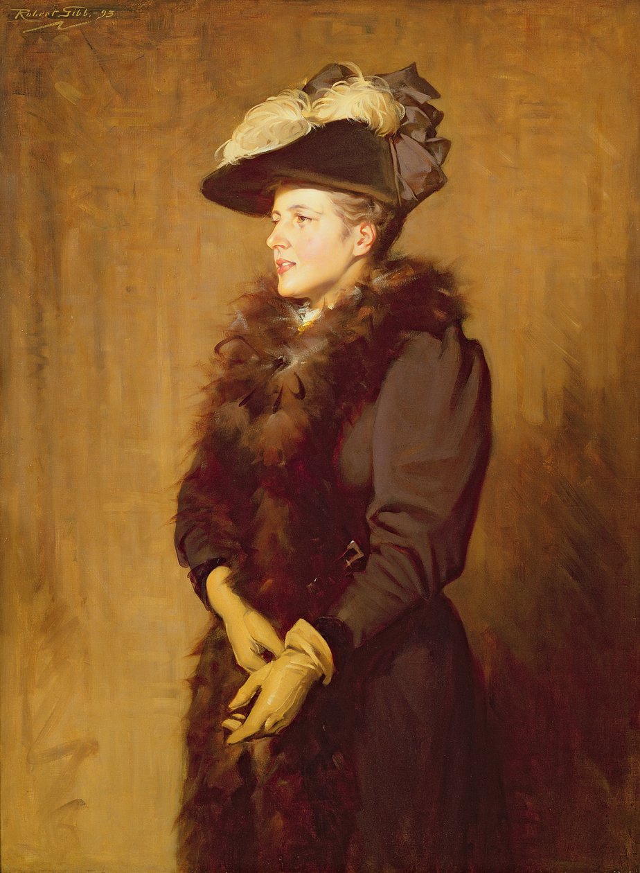 La Esposa del Artista, 1893 de Robert Gibb
