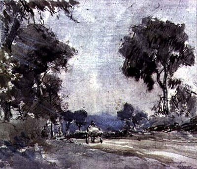 Tarde lluviosa de Robert Graham Dryden Alexander