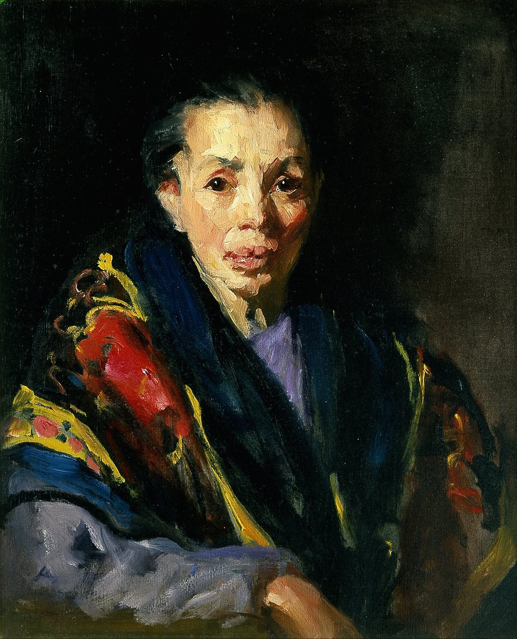 El viejo modelo (Vieja española) de Robert Cozad Henri