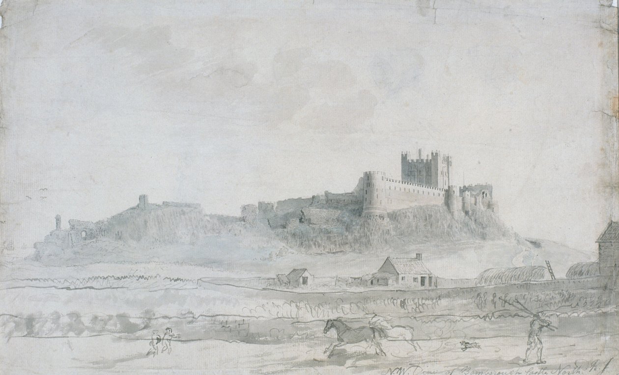 Castillo de Bamburgh de Robert Johnson