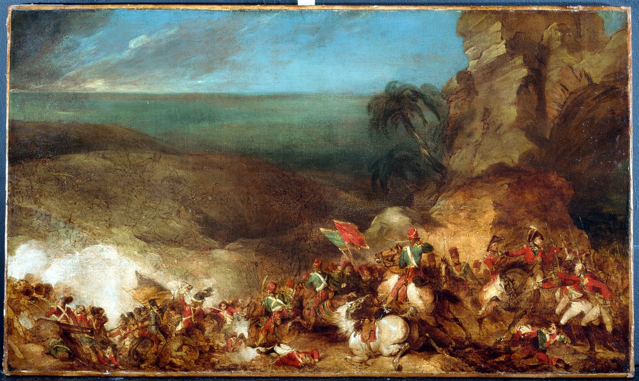 La batalla de Alejandría el 21 de marzo de 1801, c.1801 de Robert Kerr Porter