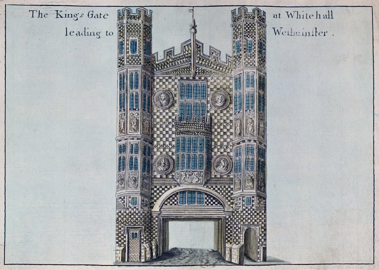 Whitehall: La Puerta del Rey que Conduce a Westminster, de 