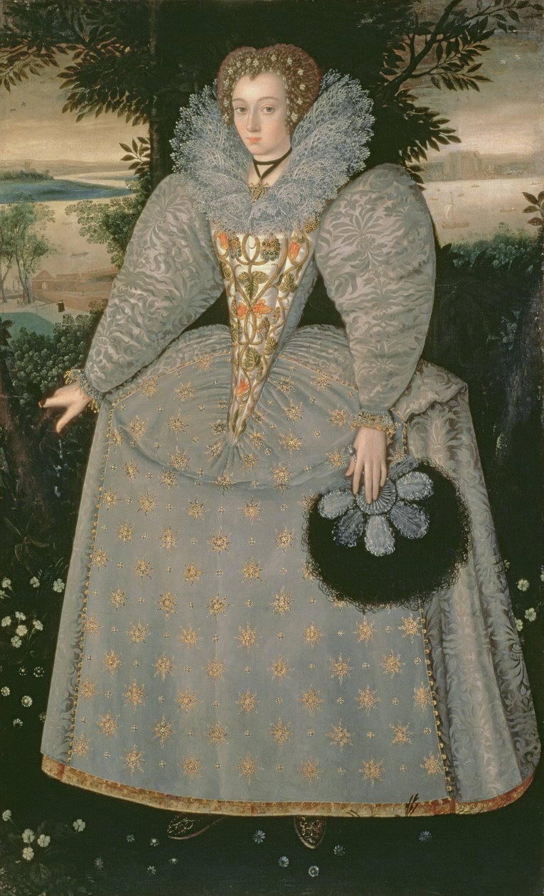 Retrato de Elizabeth Buxton (de soltera Kemp) de Robert Peake