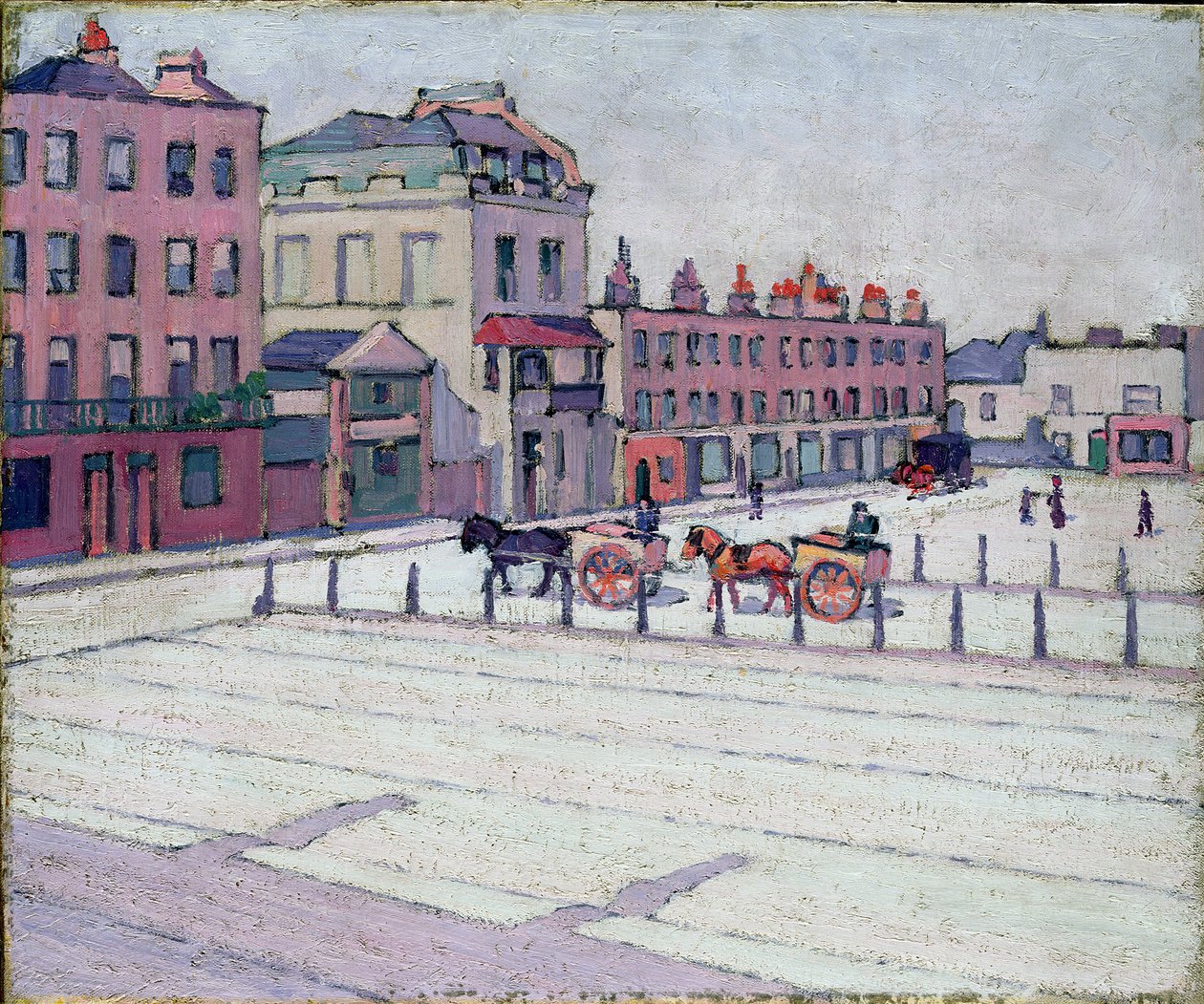 Mercado de Cumberland, lado norte, 1912 de Robert Polhill Bevan