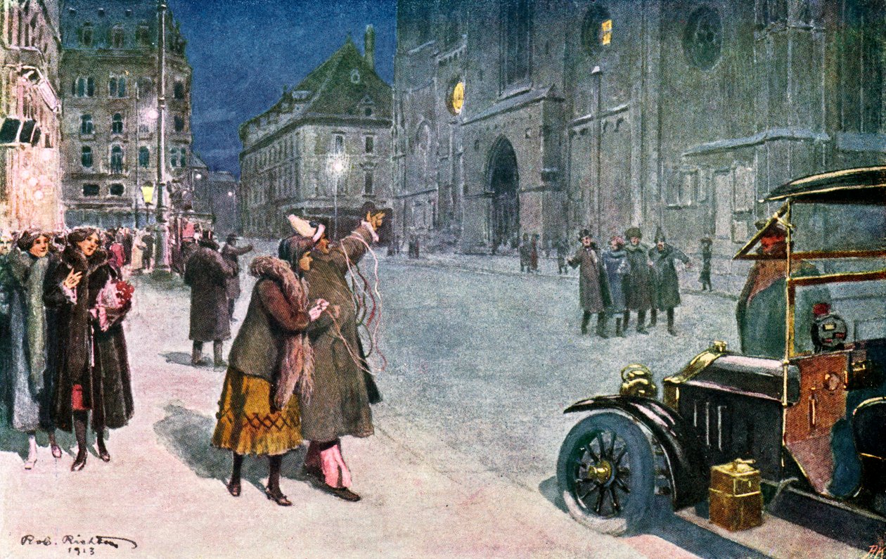 VIENA - STEFANSPLATZ de Robert Richter