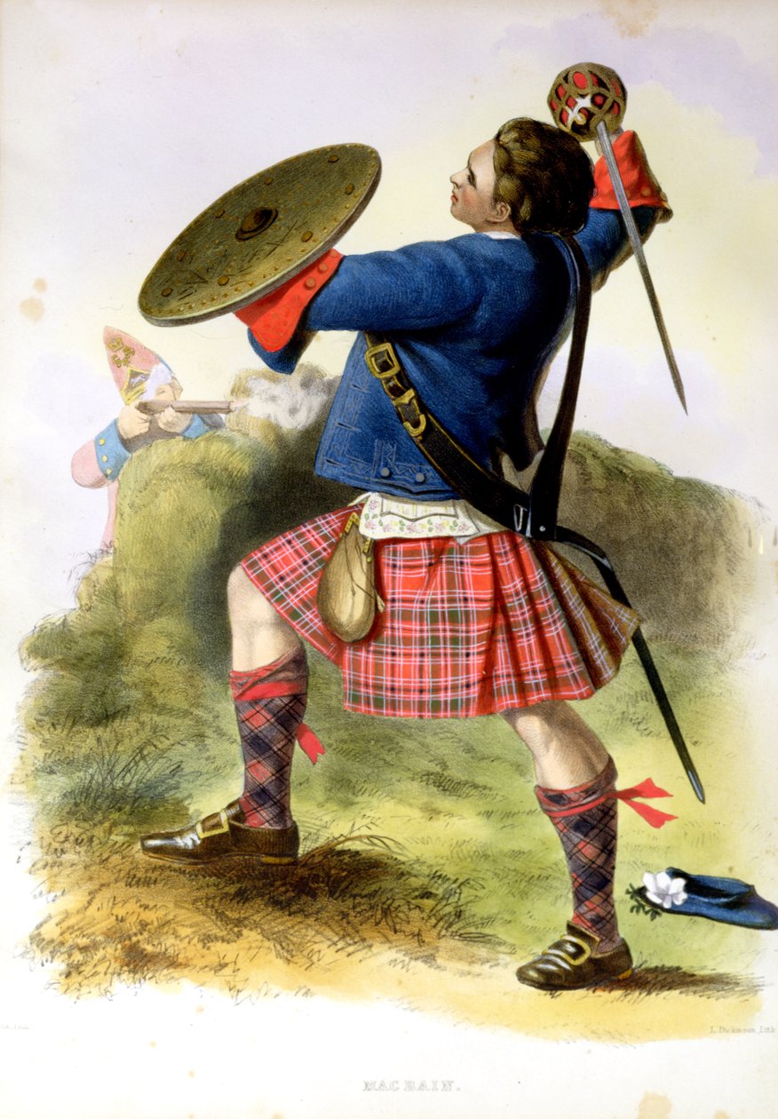 Gillies MacBean en Culloden en 1746 de Robert Ronald McIan