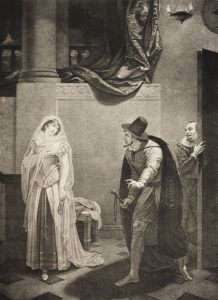 Frente a la casa de Shylock, Acto II, Escena V, de 