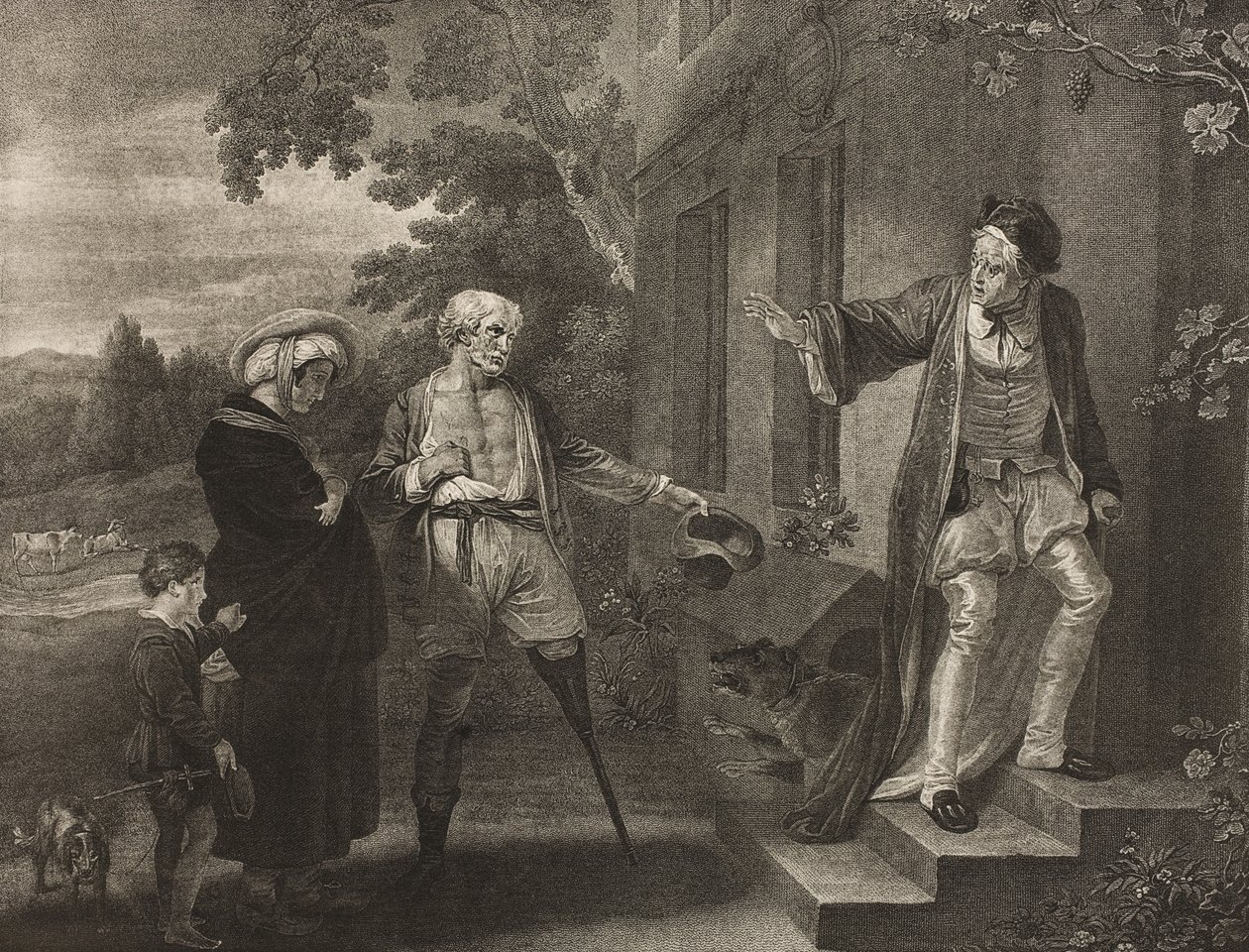 Las siete edades del hombre, Sexta Edad, Acto II, Escena VII, de 