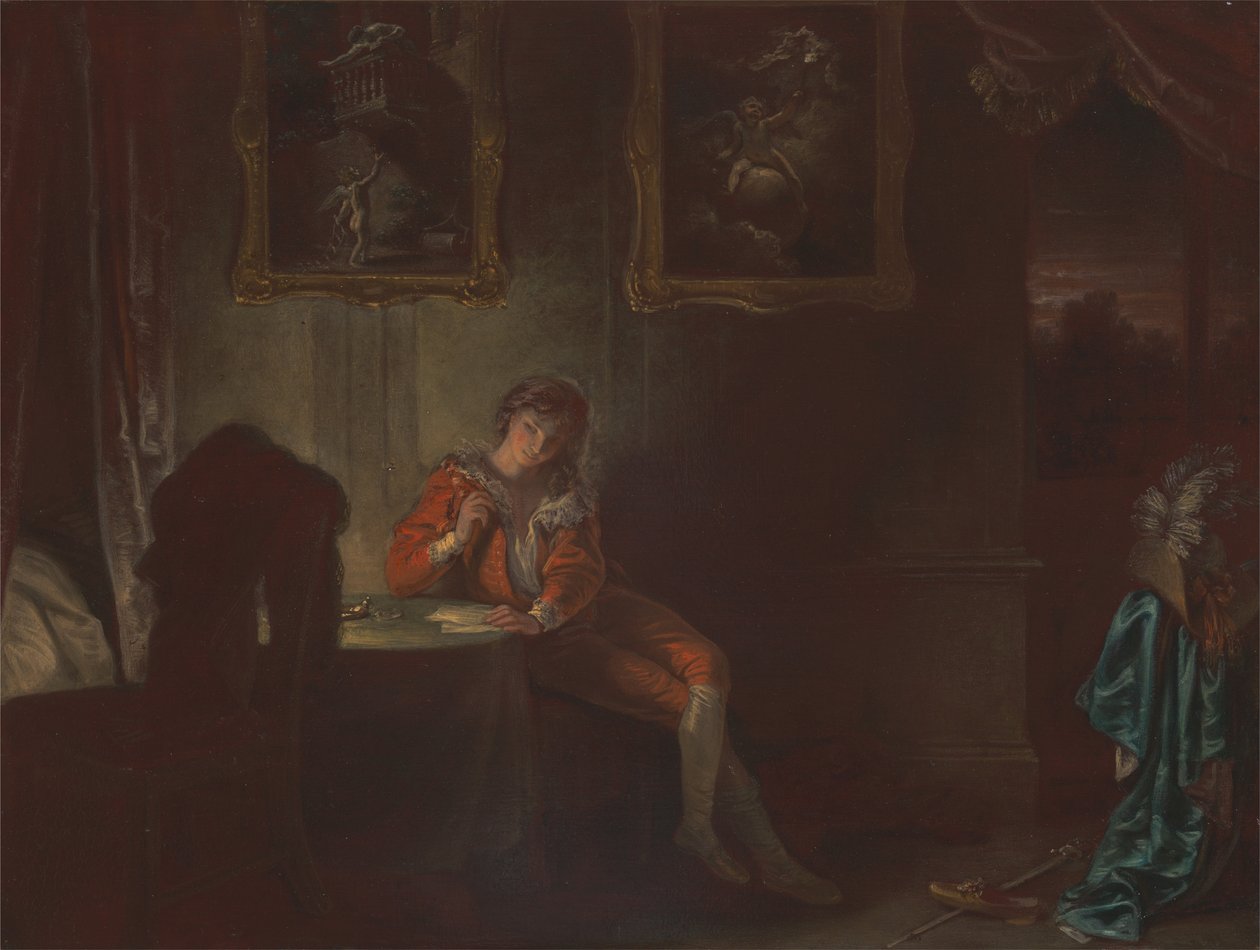 Las siete edades del hombre: El amante, Como gustéis, II, vii de Robert Smirke