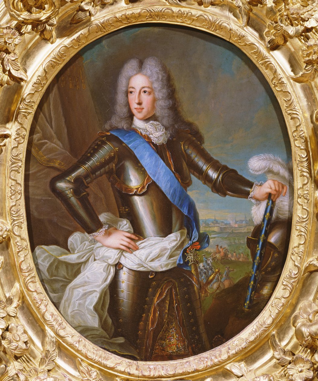 Retrato de Louis-Henri de Bourbon, Príncipe de Condé de Robert Tournieres