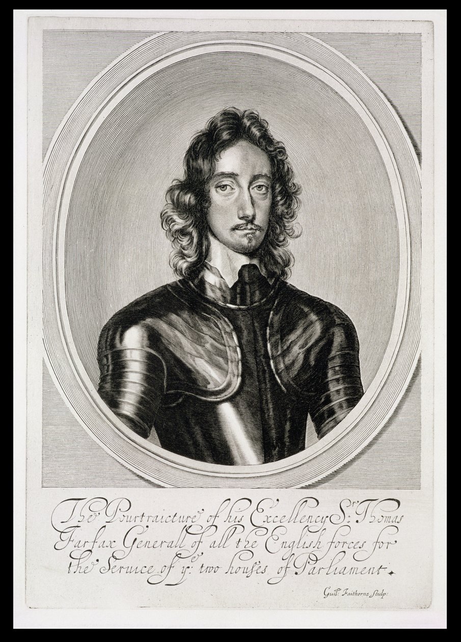 Retrato de Thomas, Lord Fairfax de Robert Walker