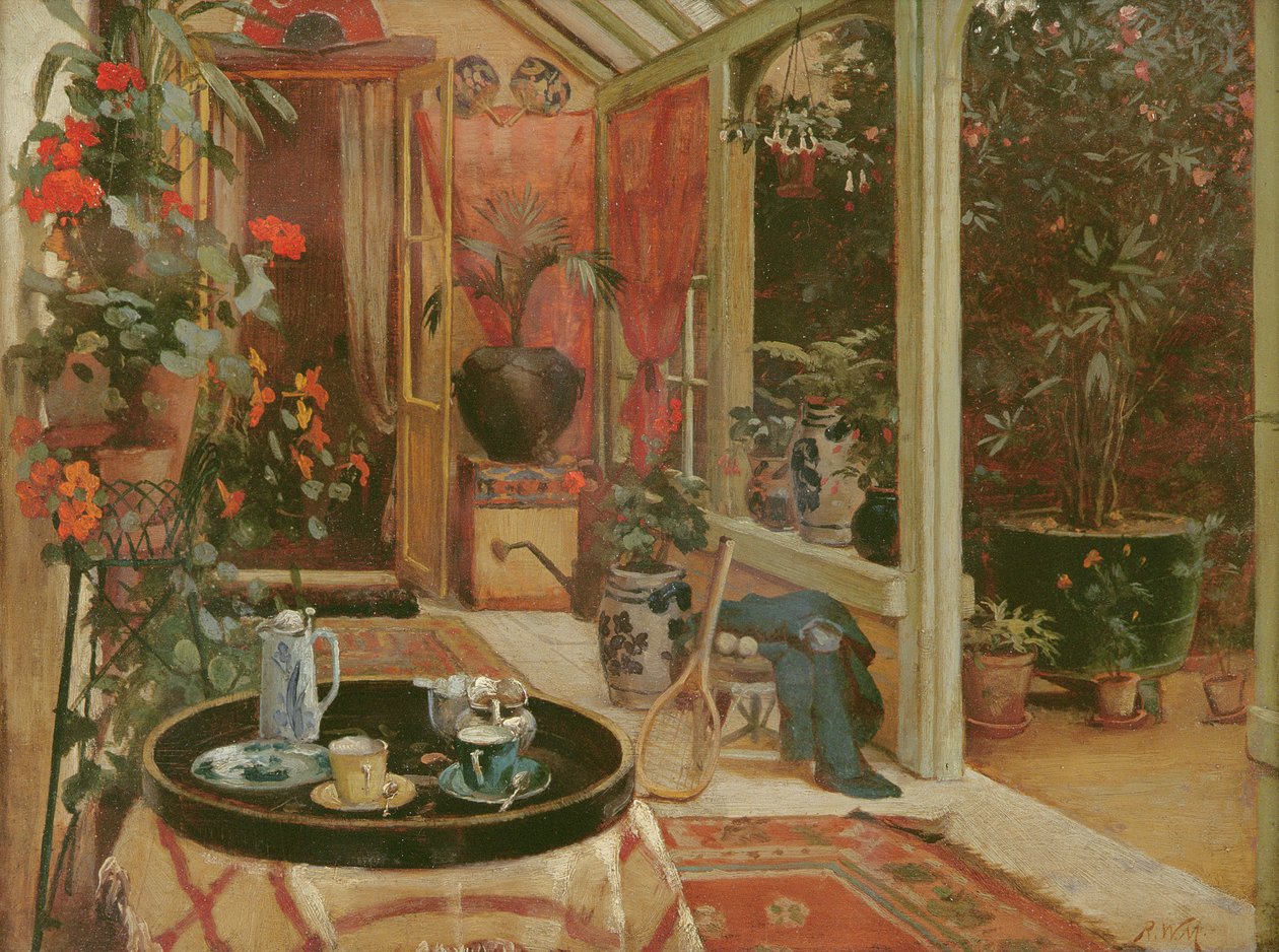 Un descanso para el té de Robert Walker Macbeth