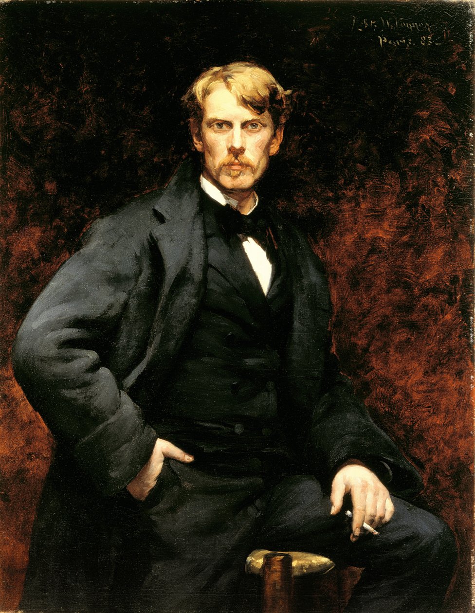 Retrato de John Severinus Conway (1852-1925) 1883 de Robert William Vonnoh