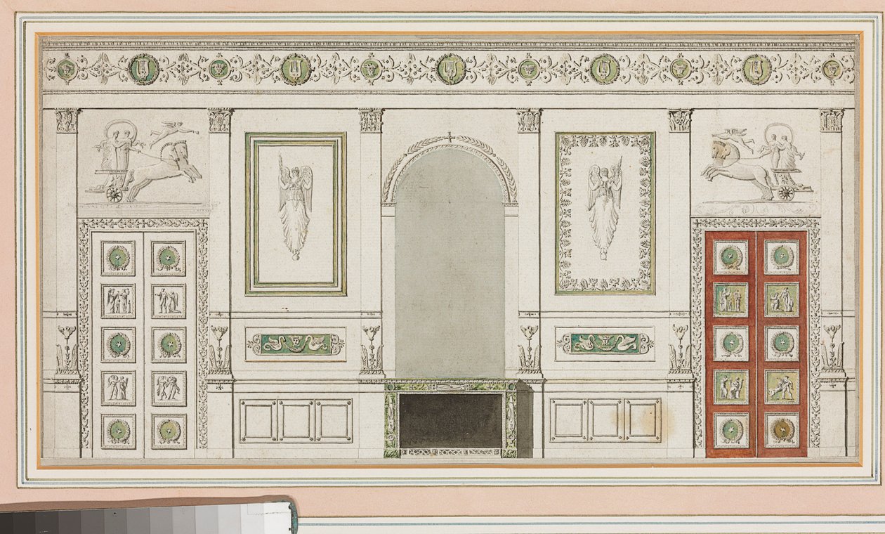 Diseño para decoraciones de pared de Robert Adam