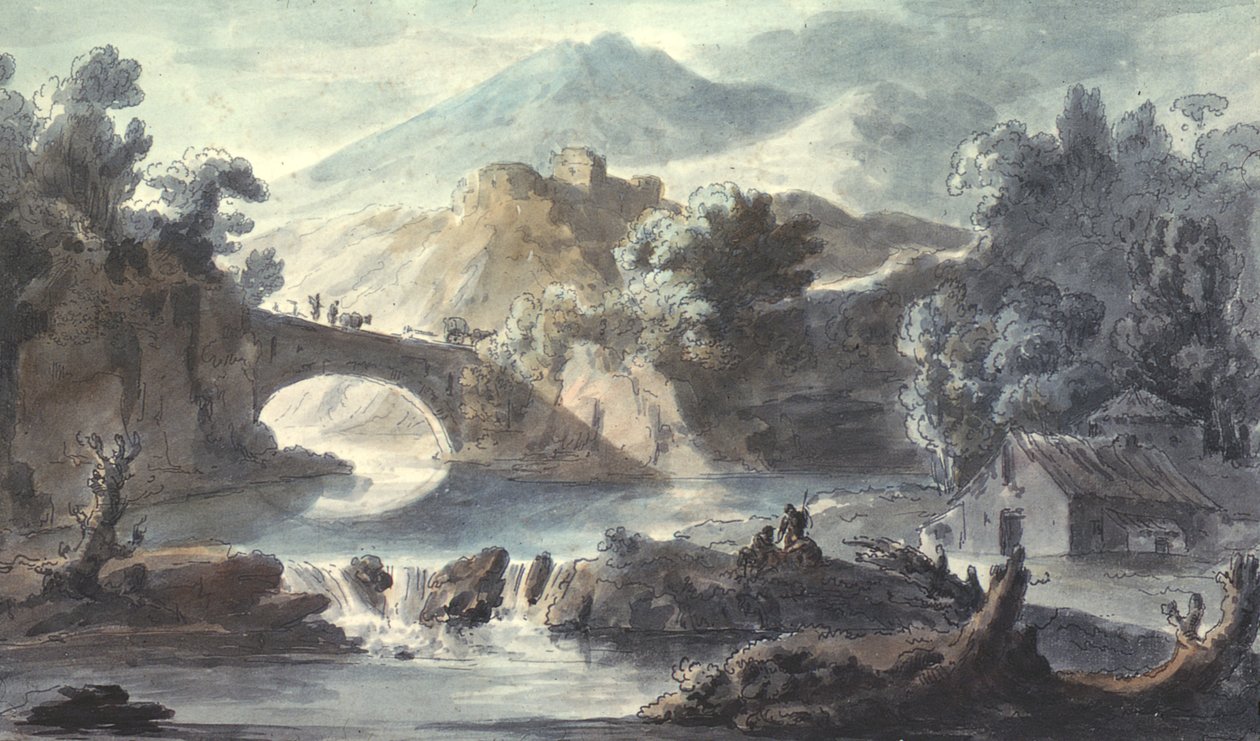 Paisaje romántico de Robert Adam