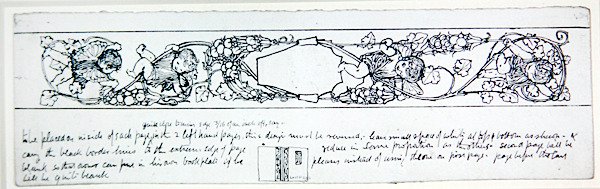 Diseño para guardas, c.1895 de Robert Anning Bell